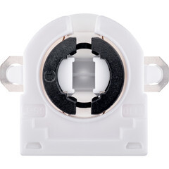 Изображение товара Патрон для лампы G13 Duwi ПВХ 60 Вт IP20 торцевой белый (24665 7)