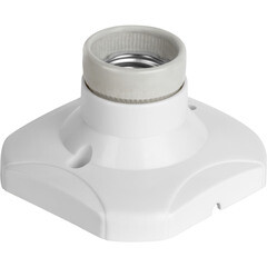 Изображение товара Патрон для лампы Е27 Duwi керамический 60 Вт IP20 белый (24618 3)