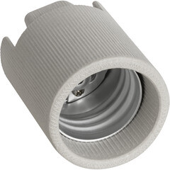 Изображение товара Патрон для лампы E40 Duwi керамический 60 Вт IP20 подвесной бежевый (24617 6)