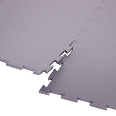 Плитка модульная ПВХ Пластфактор Sensor Tech Пыльно-серая RAL 7037 3,5 кв.м 5 мм - фото 4