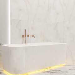 Керамогранит NT Ceramic Marmo белый полированный 1200х600х9 мм (2 шт.=1,44 кв.м) - фото 12