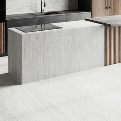 Керамогранит Buono Ceramica Stones серый 1200х600х8,5 мм (2 шт.=1,44 кв.м) - фото 11