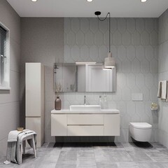 Керамогранит Lavelly Granite Liner серый матовый 1200х600х9 мм (2 шт.=1,44 кв.м) - фото 2