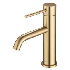 Смеситель для раковины Swedbe Select однорычажный золото (2710GO) - фото 1