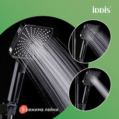 Душевая система Iddis Parker с верхним душем с лейкой с изливом хром (PARSB3Fi06) - фото 8