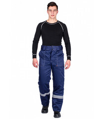 Изображение товара Брюки рабочие утепленные Delta Plus Экспертный-Люкс 48-50 рост 170-176 см синие