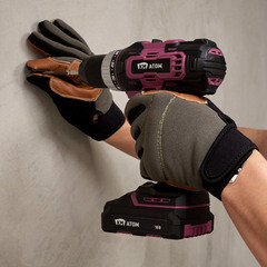 Дрель-шуруповерт аккумуляторная КМ АТОМ 18 В 2 Ач Li-Ion 2 АКБ и ЗУ (CD-181/2 KIT) - фото 7