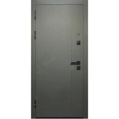 Дверь входная Ferroni Smart 1 левая сатин зеленый - эмалит белый 960х2050 мм с электронным замком - фото 11