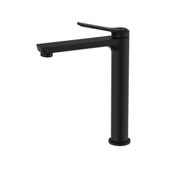 Смеситель для раковины высокий Iddis Parker однорычажный черный (PARBL01i01)