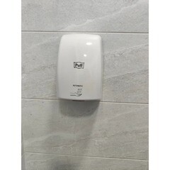 Сушилка для рук Puff 8815 высокоскоростная 1000 Вт белая (1401.375) - фото 4