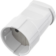 Изображение товара Розетка Düwi 10 А 230 В белая (30456 2)