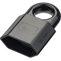 Изображение товара Розетка Düwi 10 А 230 В с кольцом черная (30461 6)