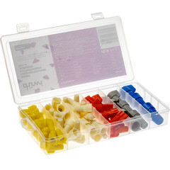 Изображение товара Набор зажимов соединительных изолирующих Duwi СИЗ 1-5 (69 шт.)