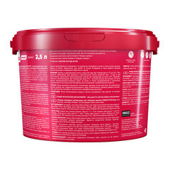 Краска моющаяся Parade W100 Влажные помещения база А белая 2,5 л - фото 3