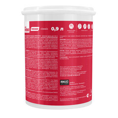 Краска моющаяся Parade W100 Влажные помещения база С бесцветная 0,9 л - фото 3