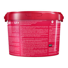 Краска моющаяся Parade W100 Влажные помещения база С бесцветная 2,5 л - фото 3