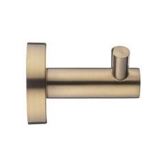 Крючок для ванной Swedbe Select двойной на шуруп латунь золото (9815GO) - фото 3