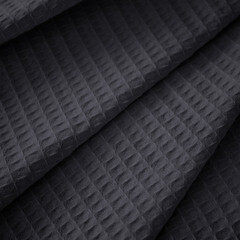 Полотенце вафельное кухонное Verossa 40х70 см темный базальт - фото 3