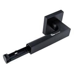 Дверь входная Ferroni Smart 1 правая сатин зеленый - эмалит белый 860х2050 мм с электронным замком - фото 3