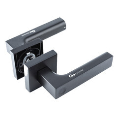 Дверь входная Ferroni Smart 1 левая сатин зеленый - эмалит белый 960х2050 мм с электронным замком - фото 4