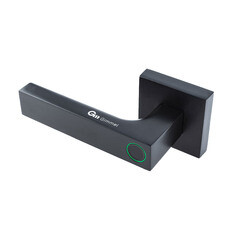 Дверь входная Ferroni Smart 4 левая муар графит серый - эмалит белый 960х2050 мм с электронным замком - фото 5