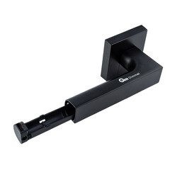 Дверь входная Ferroni Smart 4 правая муар графит серый - эмалит белый 960х2050 мм с электронным замком - фото 3