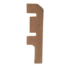 Плинтус МДФ Cosca Décor AP02 белый 60х16х2400 мм под покраску - фото 3