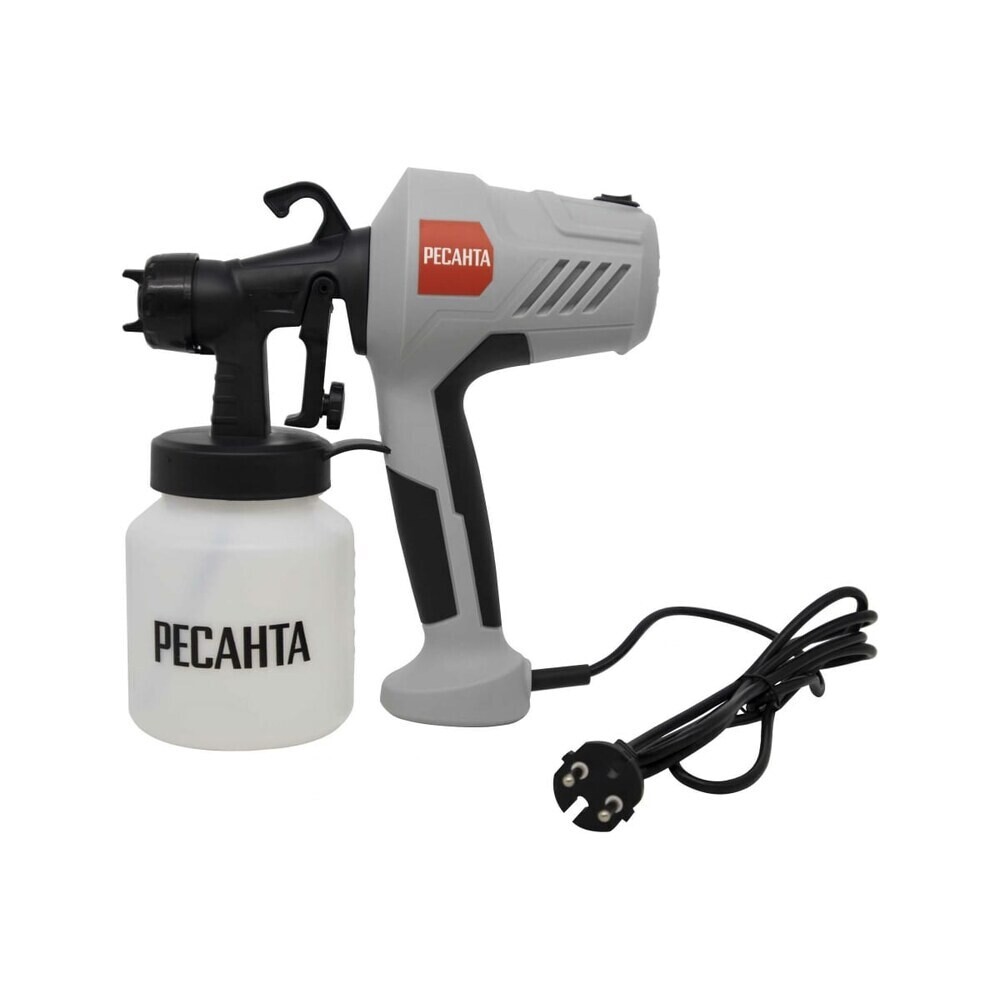 

Краскопульт электрический Ресанта ЭКП-400 400 Вт 0,8 л (75/17/1)
