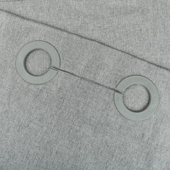 Штора для ванны Fixsen Linum 2000х1800 мм полиэстер серая (1535К) - фото 6