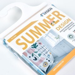 Штора для ванны Fixsen Summer 2000х1800 мм полиэстер разноцветная (2506) - фото 4