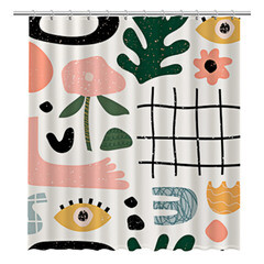 Изображение товара Штора для ванны Fixsen Summer 2000х1800 мм полиэстер разноцветная (2506)