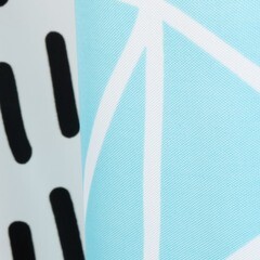 Штора для ванны Fixsen Flux 2000х1800 мм полиэстер разноцветная (2511) - фото 3