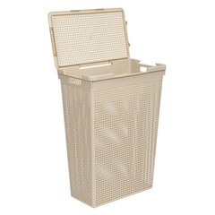 Изображение товара Корзина для белья Violet Лофт 615х450х260 мм 50 л латте (5650020)