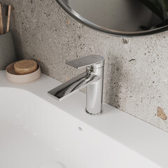 Смеситель для раковины Milardo Azure однорычажный хром (AZUSB00M01) - фото 3