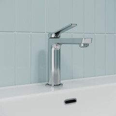 Смеситель для раковины Iddis Parker однорычажный хром (PARSB00i01) - фото 4