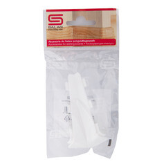 Угол внутренний Salag Lima SG 72 мм белый (1 шт.) - фото 3