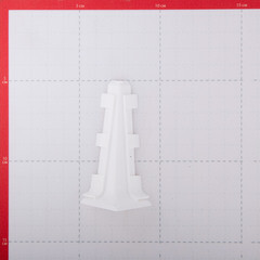 Угол внутренний Salag Lima SG 72 мм белый (1 шт.) - фото 2