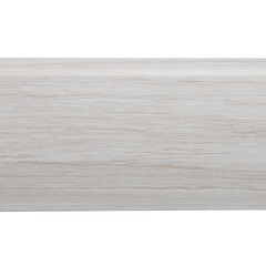 Плинтус ПВХ напольный Salag Lima 72 мм клен патина 2500 мм - фото 3