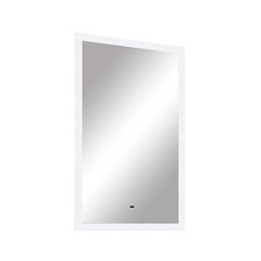 Зеркало с подсветкой прямоугольное 50х80 см бесконтактный сенсор Comforty Морон (00-00014171CF) - фото 1