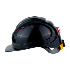 Каска защитная РОСОМЗ СОМЗ-80 Абсолют Rapid черная с храповиком (781720) - фото 3