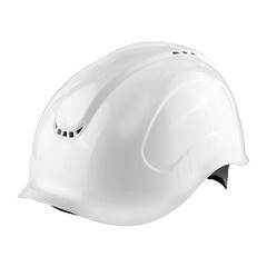 Каскетка защитная РОСОМЗ Абсолют Tpeк белая (98817) - фото 1