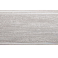 Плинтус ПВХ напольный Salag Lima 72 мм серый гладстоун 2500 мм - фото 4