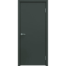 Дверь межкомнатная AquaDoor 900х2000 мм влагостойкая ПВХ графит глухая