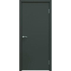 Изображение товара Дверь межкомнатная AquaDoor 800х2000 мм влагостойкая ПВХ графит глухая