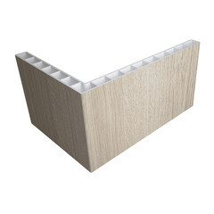 Изображение товара Наличник AquaDoor телескопический 70х100х2200 мм ПВХ скандинавский дуб прямой (1 шт.)