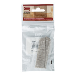 Заглушка торцевая Salag Lima 72 мм серый гладстоун левая-правая (2 шт.) - фото 2