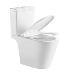 Унитаз-компакт Corsa Deco NX Rimless безободковый с универсальным выпуском с сиденьем дюропласт микролифт белый (TPNX640SR) - фото 19