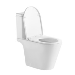 Унитаз-компакт Corsa Deco NX Rimless безободковый с универсальным выпуском с сиденьем дюропласт микролифт белый (TPNX640SR) - фото 18