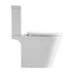 Унитаз-компакт Corsa Deco NX Rimless безободковый с универсальным выпуском с сиденьем дюропласт микролифт белый (TPNX640SR) - фото 17