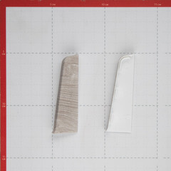 Заглушка торцевая Salag Lima 72 мм серый гладстоун левая-правая (2 шт.) - фото 3